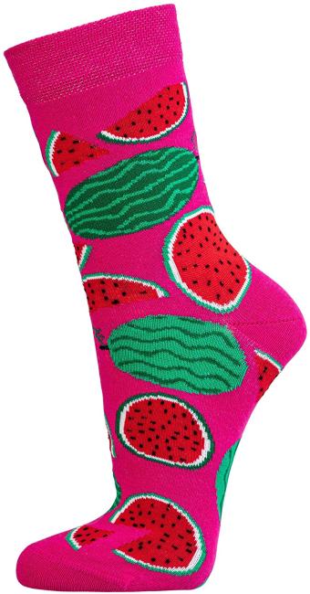 6 Paar TippTexx 24 Damensocken Bunte Früchte